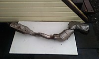 Выпускной коллектор с катализатором для Nissan Qashqai, XTrail двигатель MR20